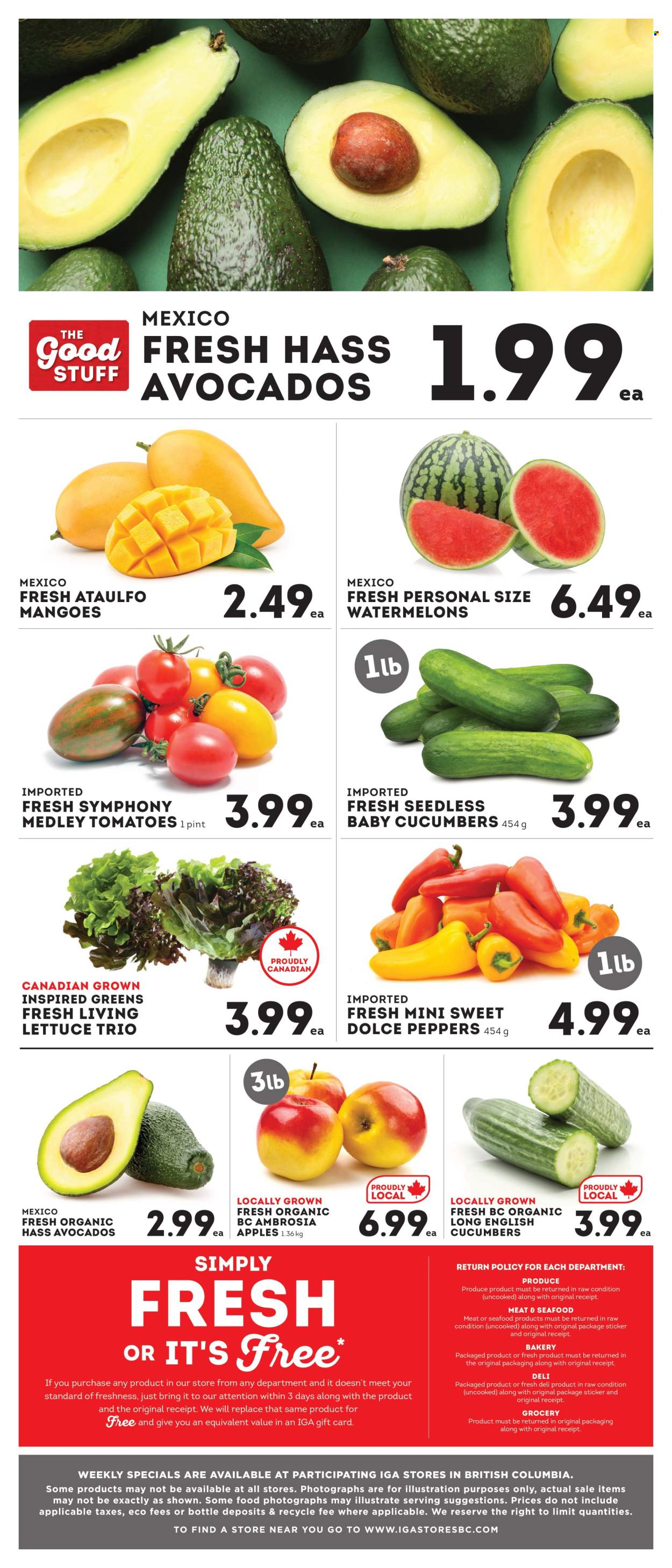 IGA Simple Goodness flyer - May 01, 2026 - May 07, 2026. Page 6