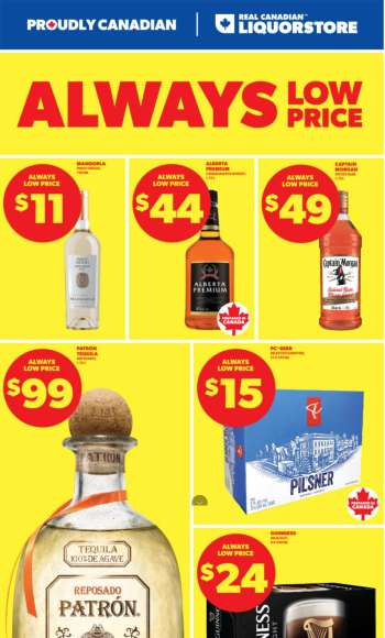 Circulaire Real Canadian Liquorstore - 04 Mai 2026 - 12 Mai 2026.