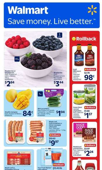 Circulaire Walmart - 07 Mai 2026 - 13 Mai 2026.