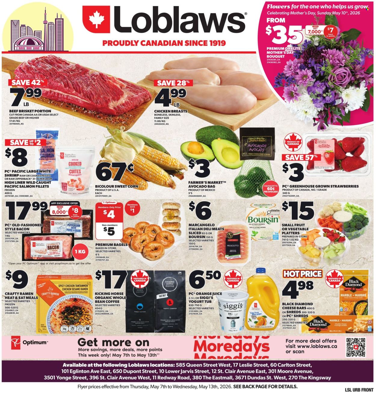 Loblaws flyer - May 07, 2026 - May 13, 2026. Page 1
