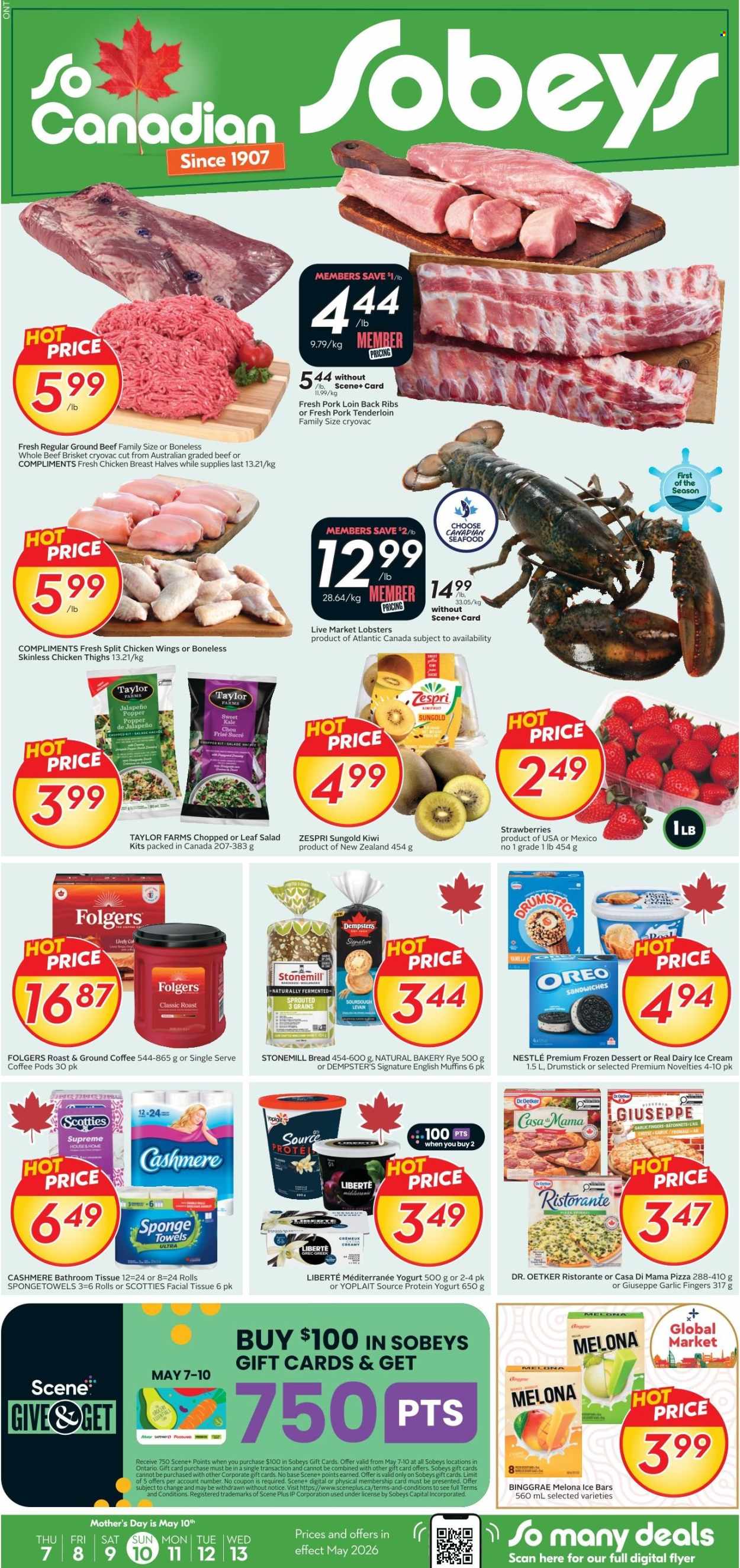 Sobeys flyer - May 07, 2026 - May 13, 2026. Page 1