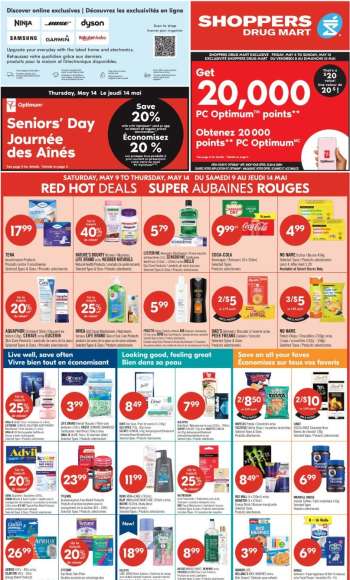 Shoppers Drug Mart Flyer - May 09, 2026 - May 14, 2026.