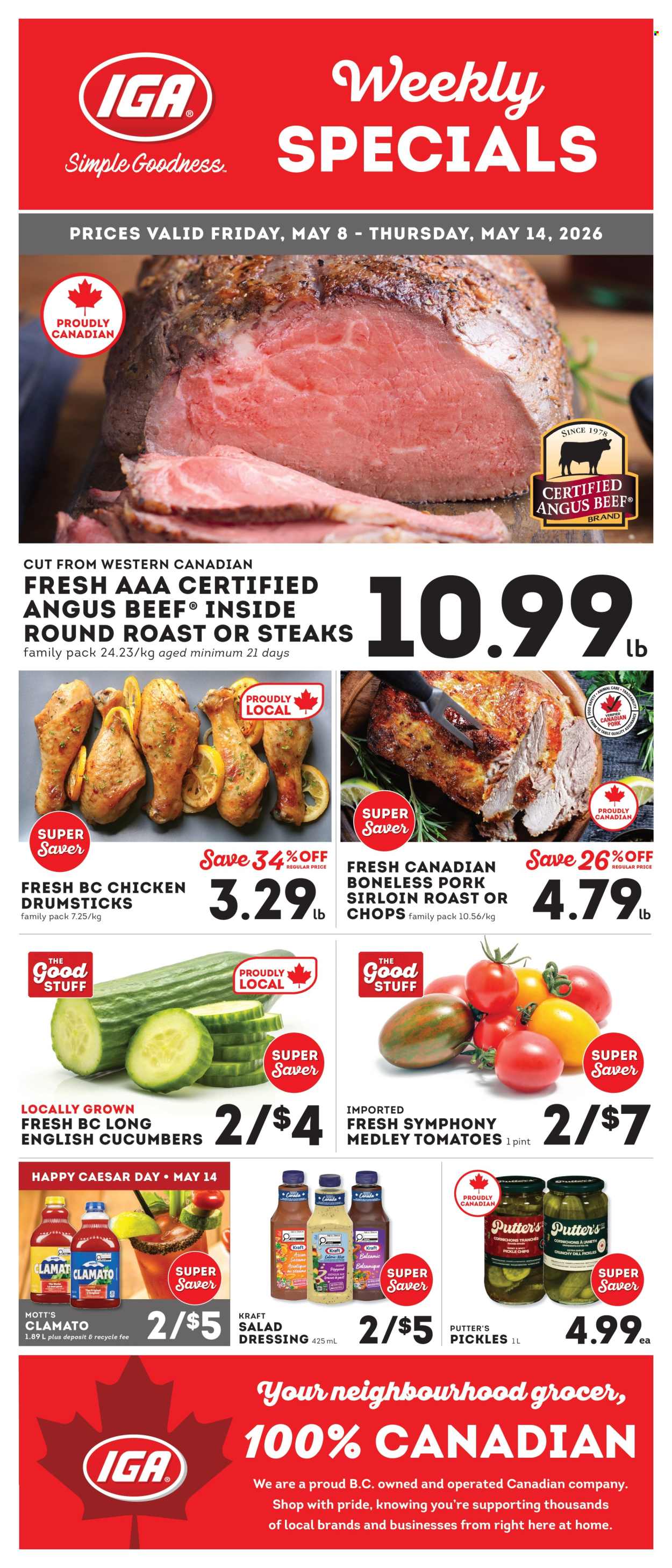 IGA flyer - May 08, 2026 - May 14, 2026. Page 1