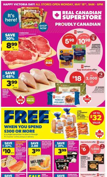 Circulaire Real Canadian Superstore - 14 Mai 2026 - 20 Mai 2026.
