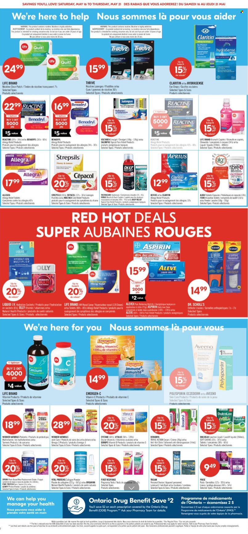 Shoppers Drug Mart flyer - May 16, 2026 - May 21, 2026. Page 4