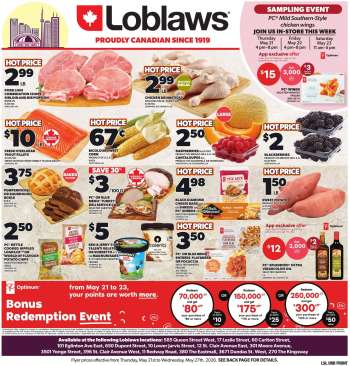 Loblaws Flyer - May 21, 2026 - May 27, 2026.