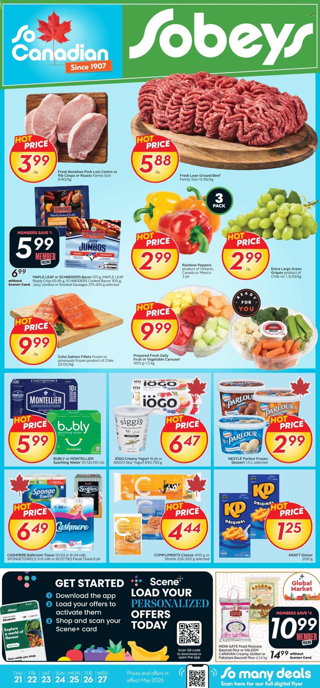Sobeys flyer - May 21, 2026 - May 27, 2026. Page 1