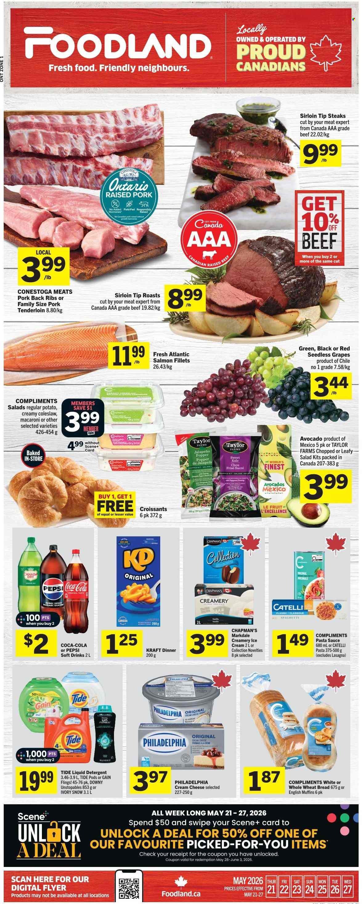 Foodland flyer - May 21, 2026 - May 27, 2026. Page 1