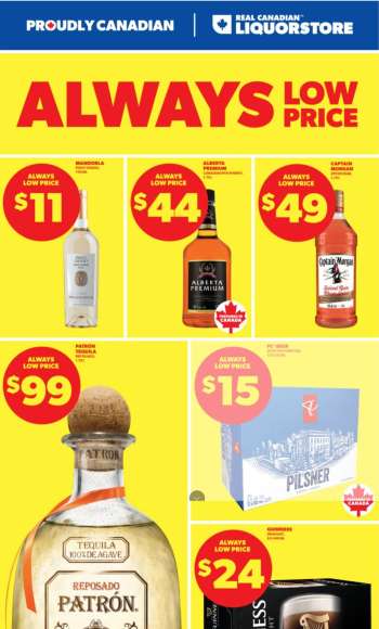 Circulaire Real Canadian Liquorstore - 18 Mai 2026 - 26 Mai 2026.