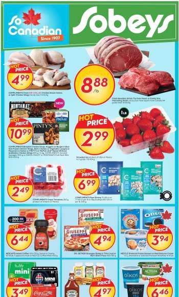 Circulaire Sobeys - 28 Mai 2026 - 03 Juin 2026.