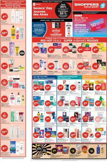 Circulaire Shoppers Drug Mart - 06 Juin 2026 - 11 Juin 2026.