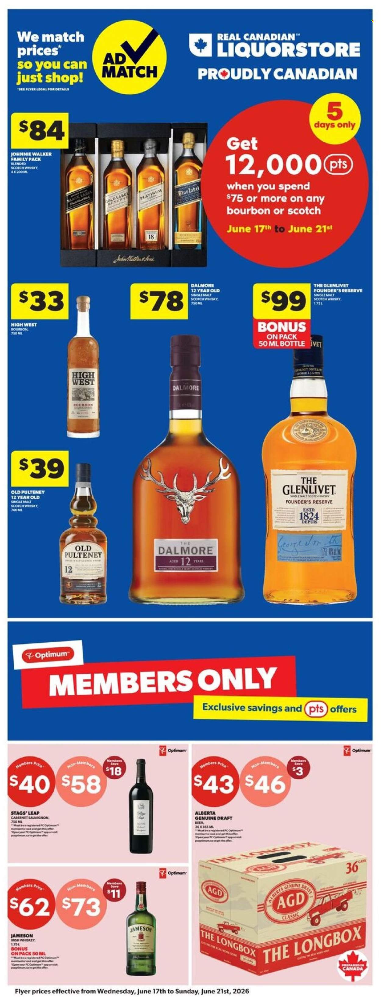 Circulaire Real Canadian Liquorstore - 17 Juin 2026 - 21 Juin 2026. Page 1