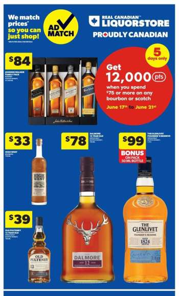Circulaire Real Canadian Liquorstore - 17 Juin 2026 - 21 Juin 2026.