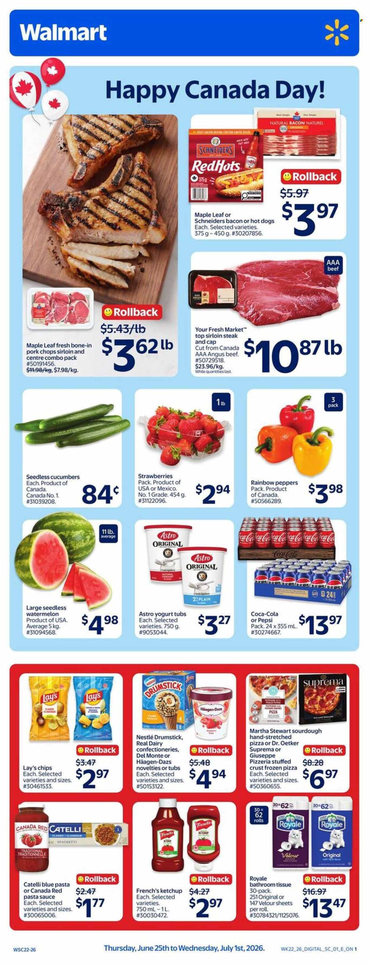 Walmart flyer - June 25, 2026 - July 01, 2026. Page 1