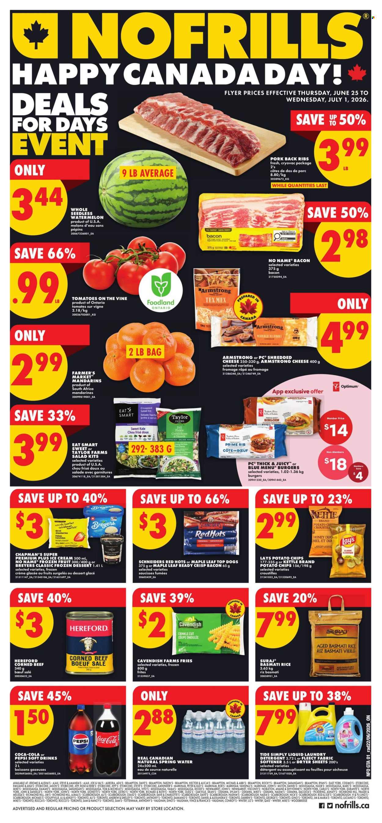 No Frills flyer - June 25, 2026 - July 01, 2026. Page 1
