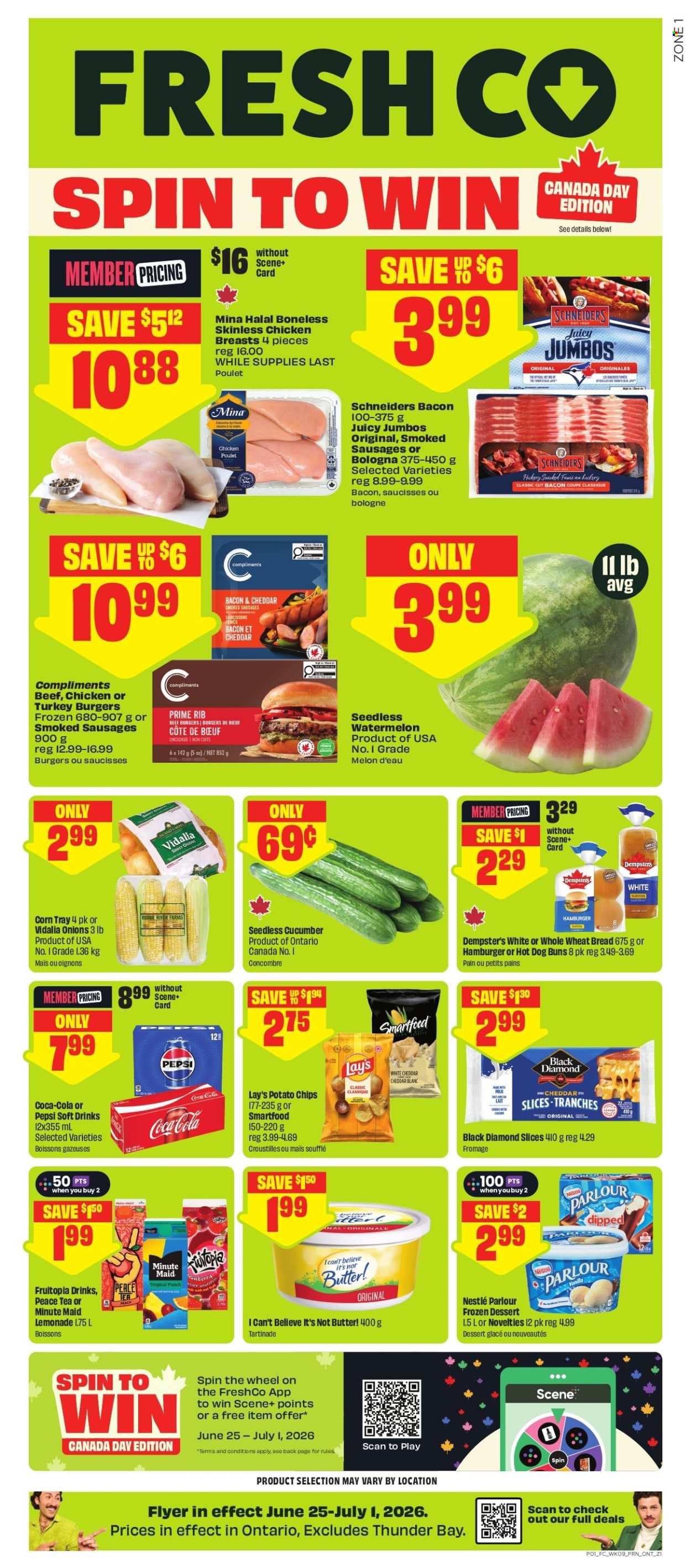 FreshCo. flyer - June 25, 2026 - July 01, 2026. Page 1