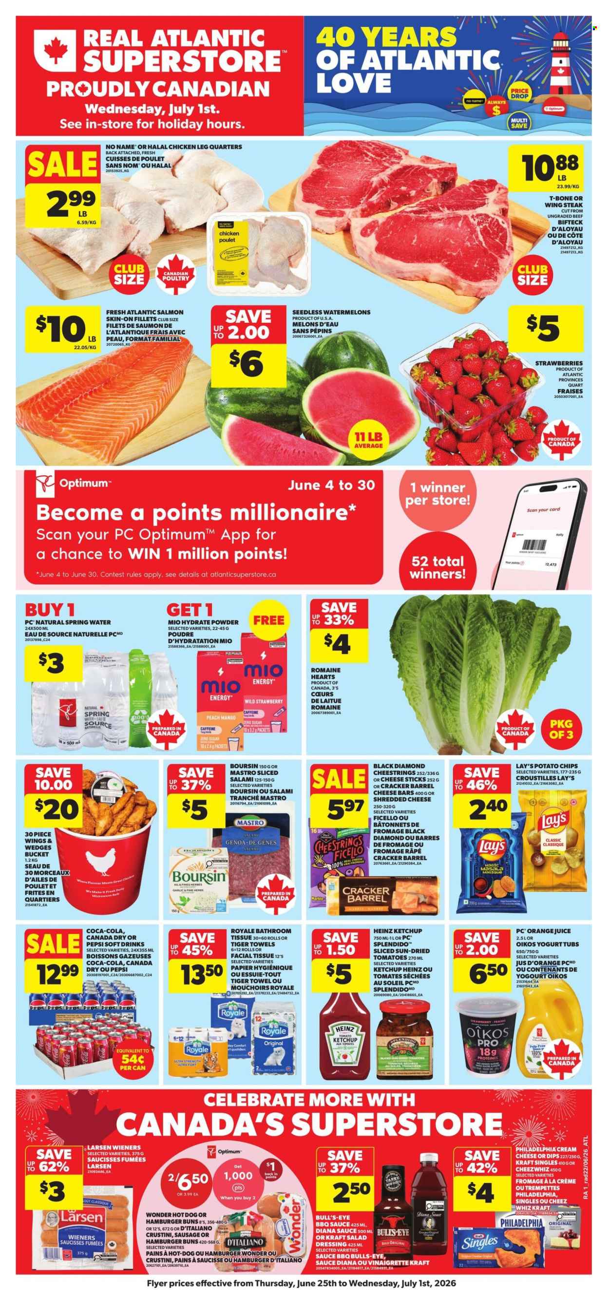 Circulaire Atlantic Superstore - 25 Juin 2026 - 01 Juillet 2026. Page 1