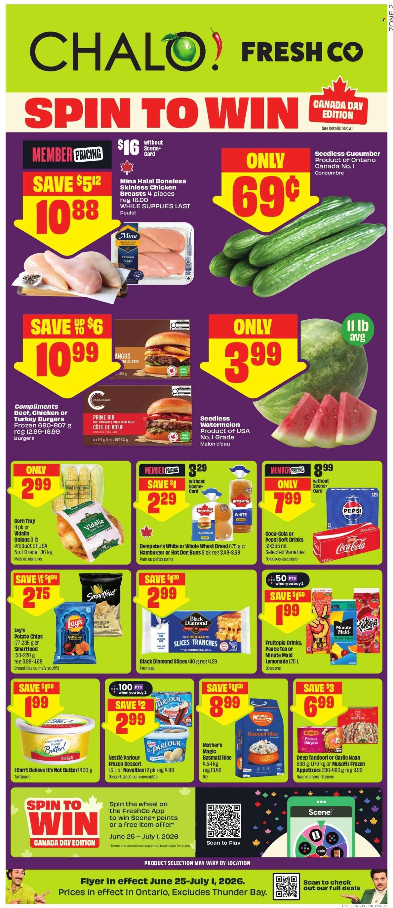Circulaire Chalo! FreshCo. - 25 Juin 2026 - 01 Juillet 2026. Page 1