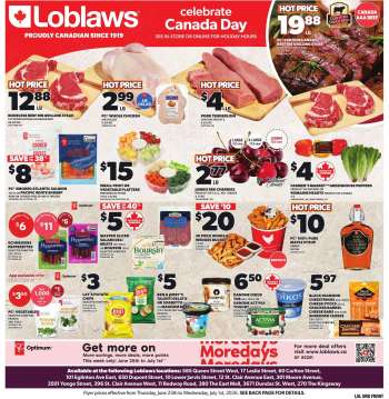 Loblaws Flyer - June 25, 2026 - July 01, 2026.