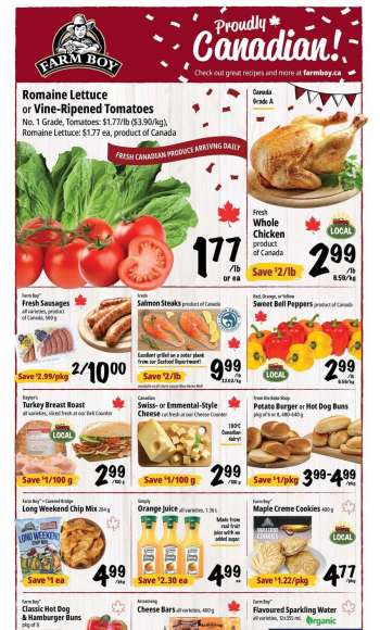 Farm Boy Flyer - June 25, 2026 - July 01, 2026.