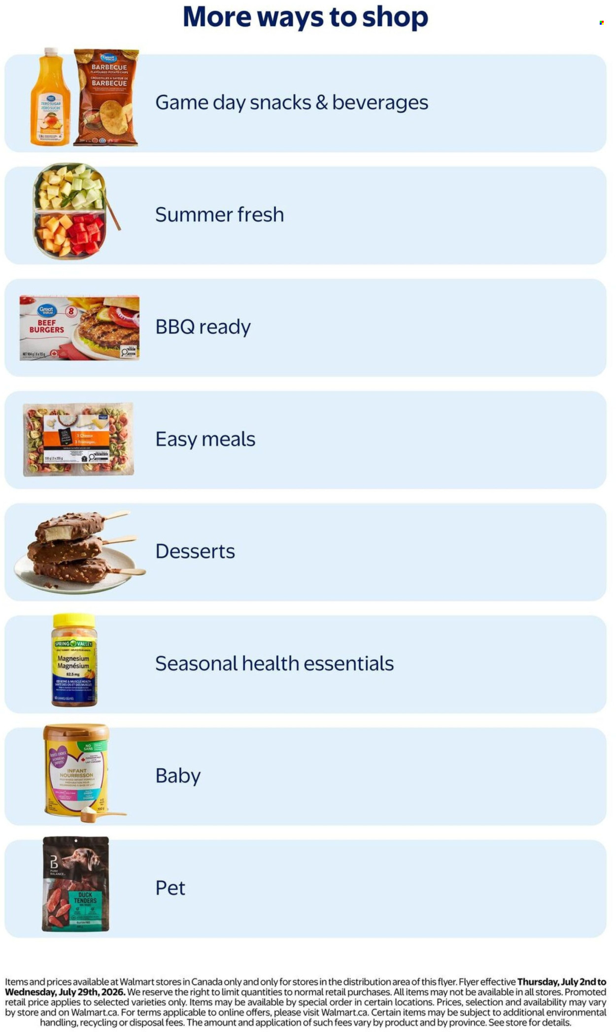 Walmart flyer - July 02, 2026 - July 29, 2026. Page 10