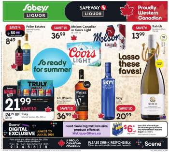 Sobeys Liquor Flyer - July 02, 2026 - July 08, 2026.