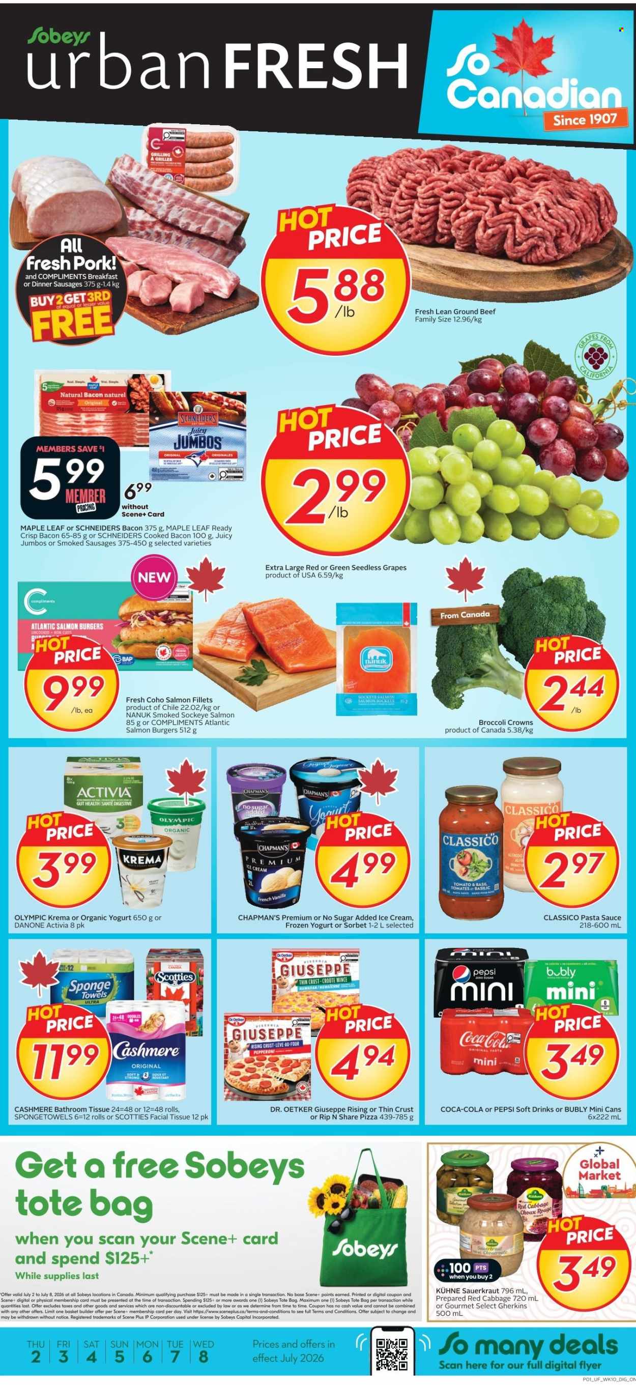 Circulaire Sobeys Urban Fresh - 02 Juillet 2026 - 08 Juillet 2026. Page 1