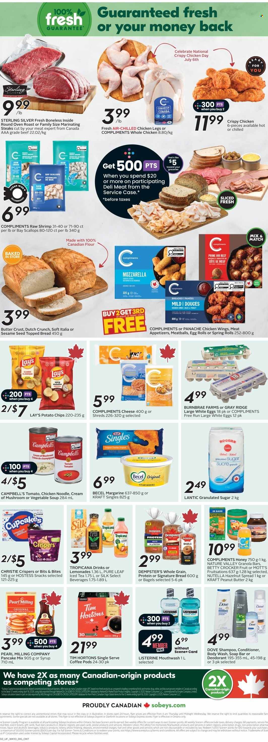 Circulaire Sobeys Urban Fresh - 02 Juillet 2026 - 08 Juillet 2026. Page 3