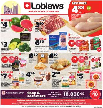 Circulaire Loblaws - 02 Juillet 2026 - 08 Juillet 2026.