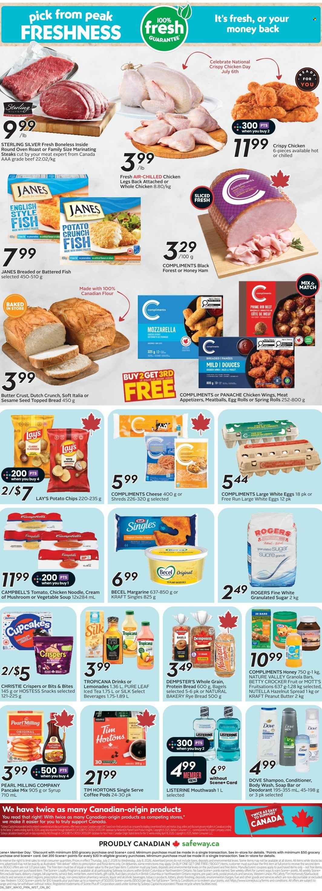 Circulaire Safeway - 02 Juillet 2026 - 08 Juillet 2026. Page 3