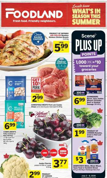 Foodland Flyer - July 02, 2026 - July 08, 2026.