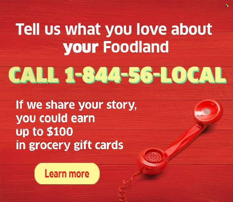 Foodland flyer - July 02, 2026 - July 08, 2026. Page 7