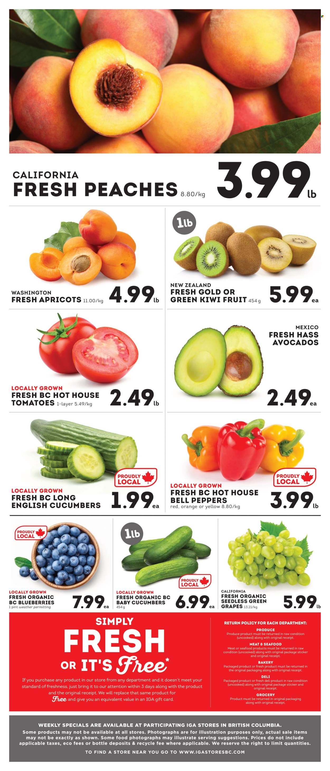 Circulaire IGA Simple Goodness - 03 Juillet 2026 - 09 Juillet 2026. Page 6