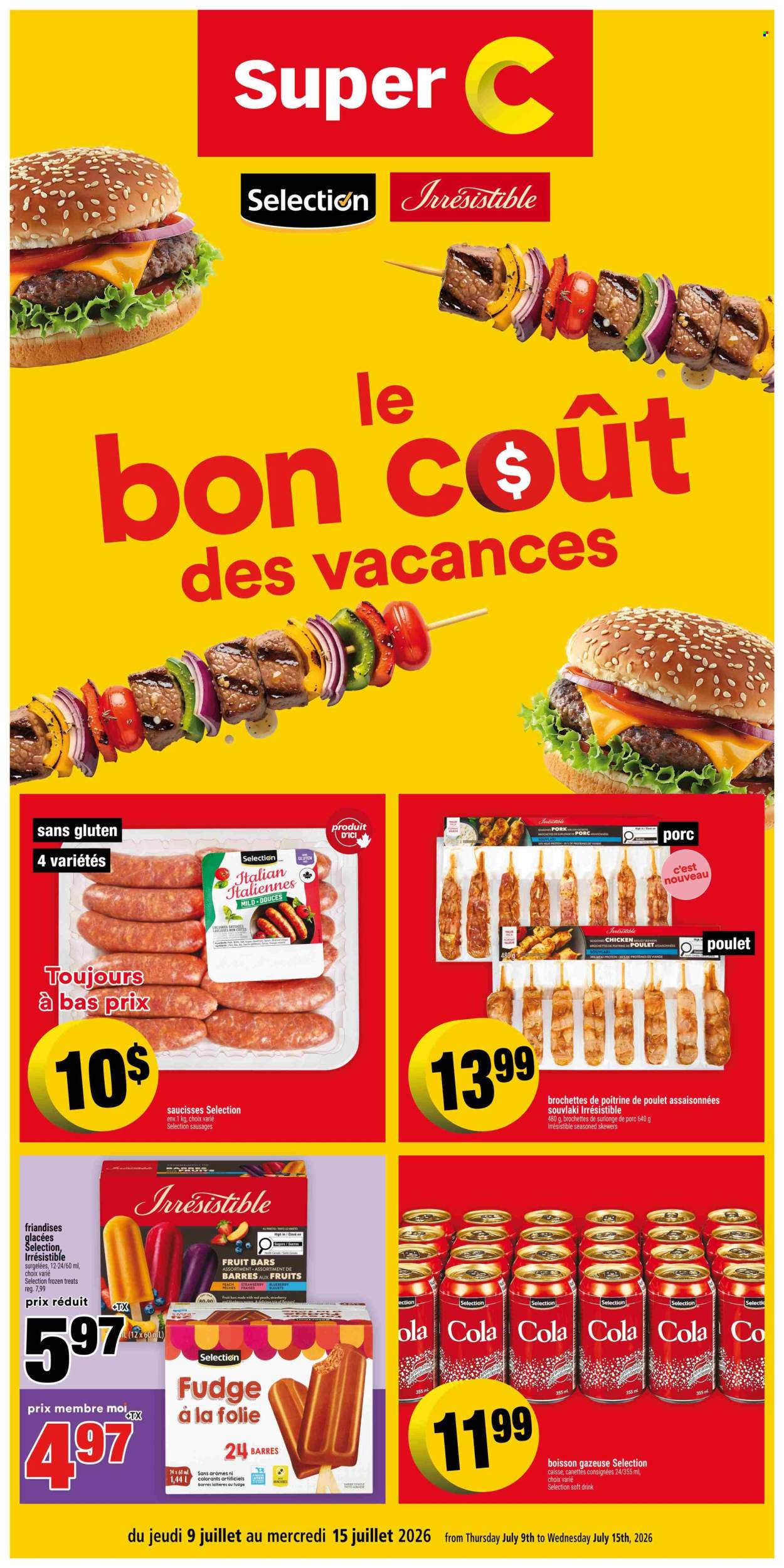 Circulaire Super C - 09 Juillet 2026 - 15 Juillet 2026. Page 1