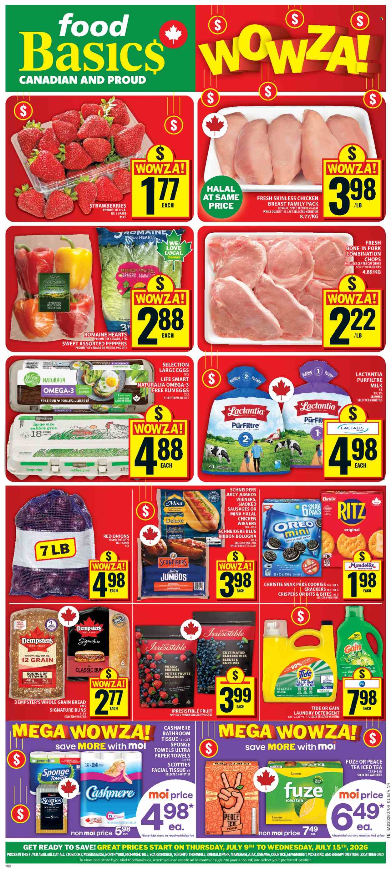 Circulaire Food Basics - 09 Juillet 2026 - 15 Juillet 2026. Page 1