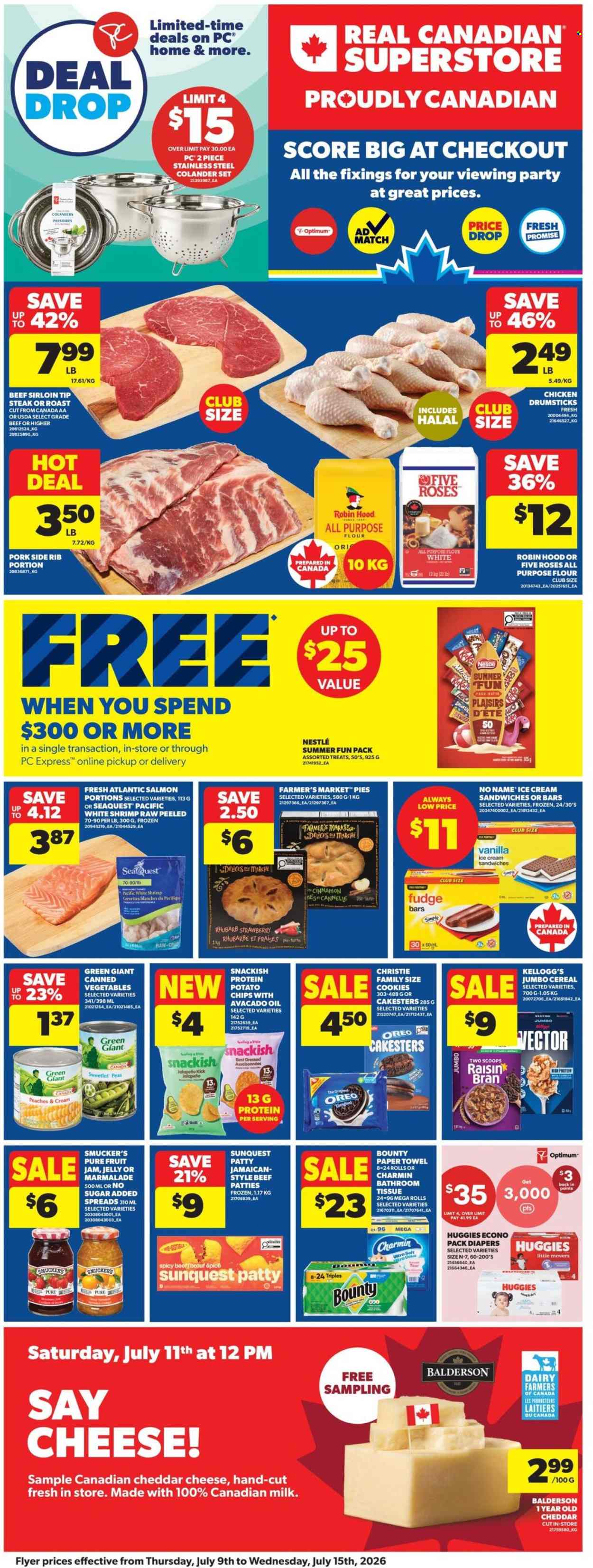 Circulaire Real Canadian Superstore - 09 Juillet 2026 - 15 Juillet 2026. Page 1