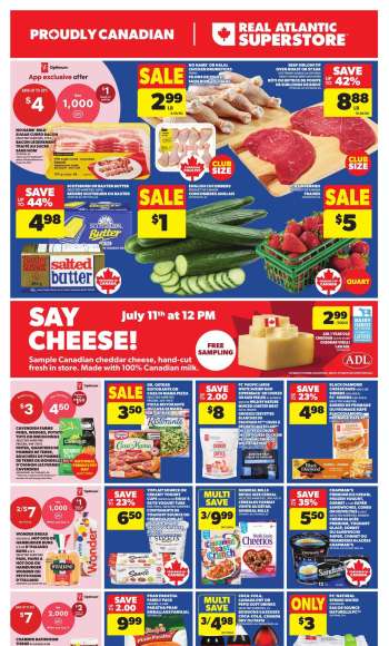 Atlantic Superstore Flyer - July 09, 2026 - July 15, 2026.