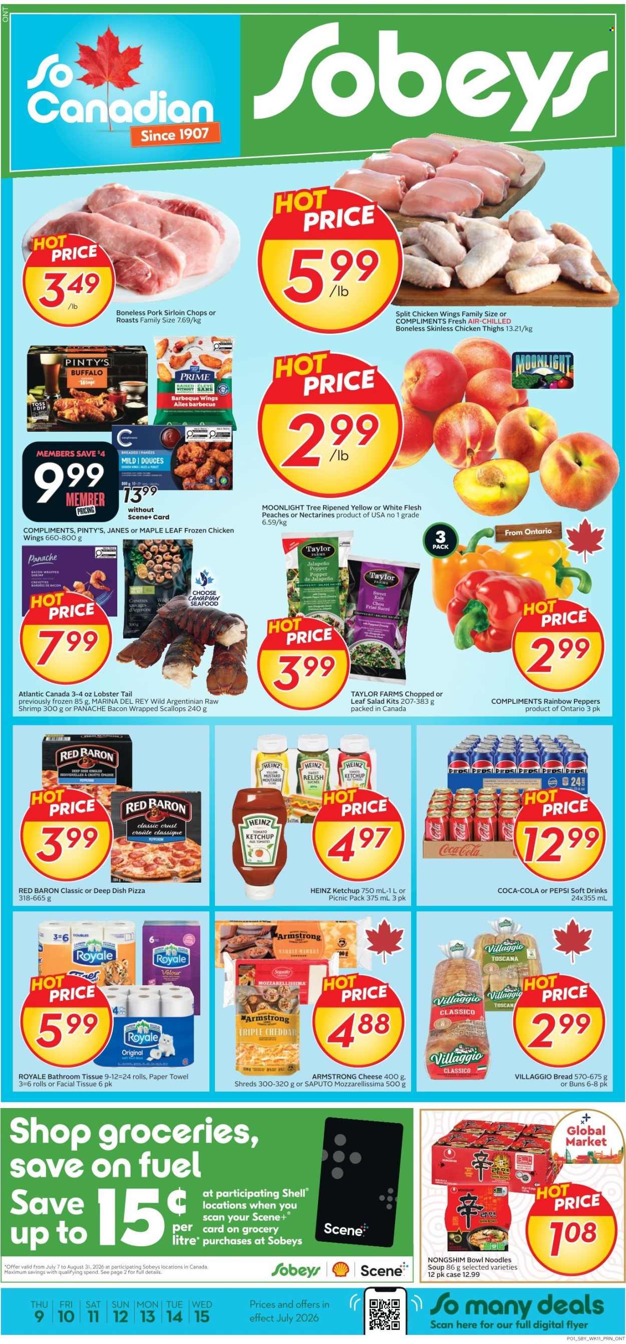 Circulaire Sobeys - 09 Juillet 2026 - 15 Juillet 2026. Page 1