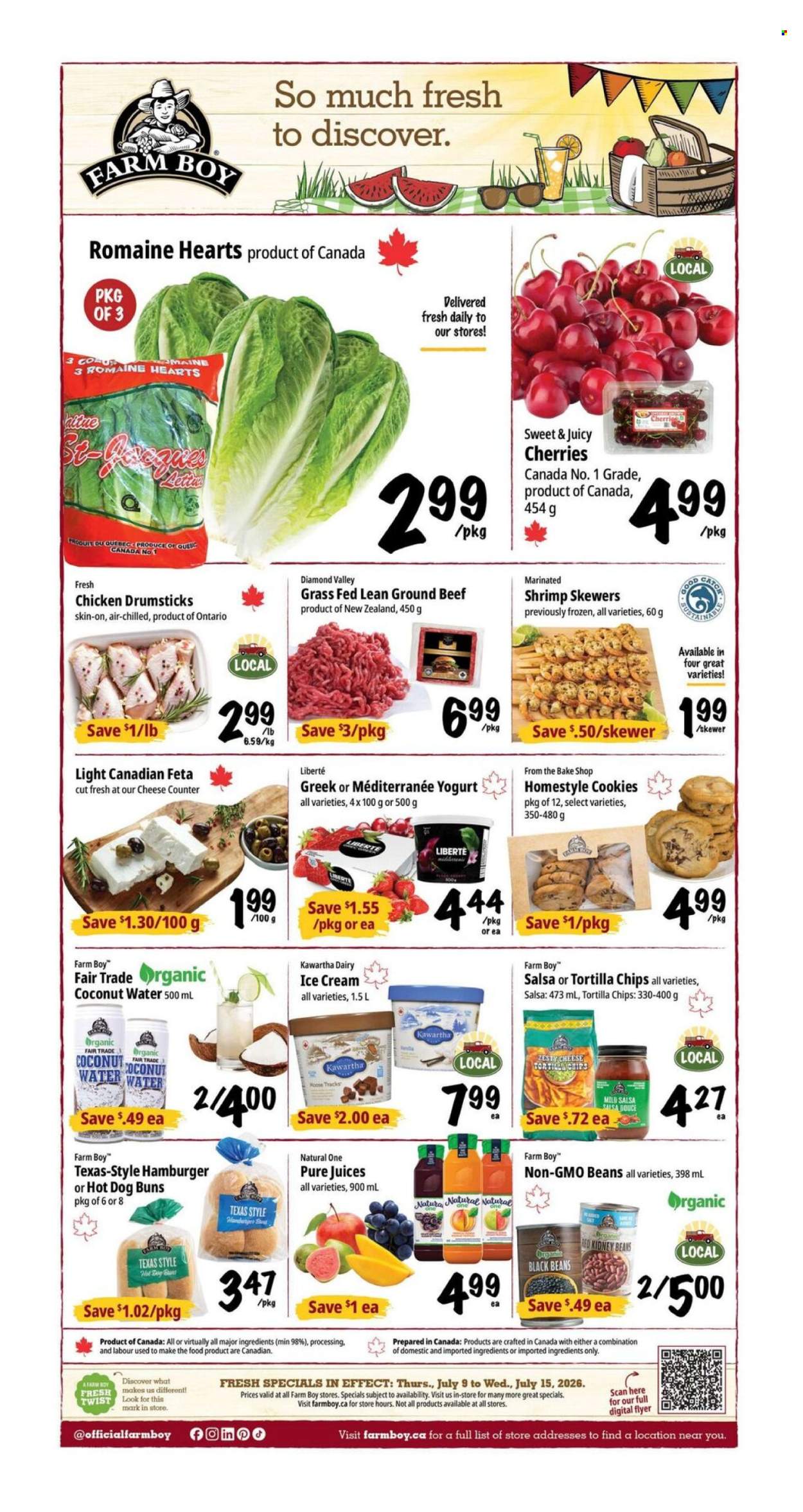 Farm Boy flyer - July 09, 2026 - July 15, 2026. Page 1