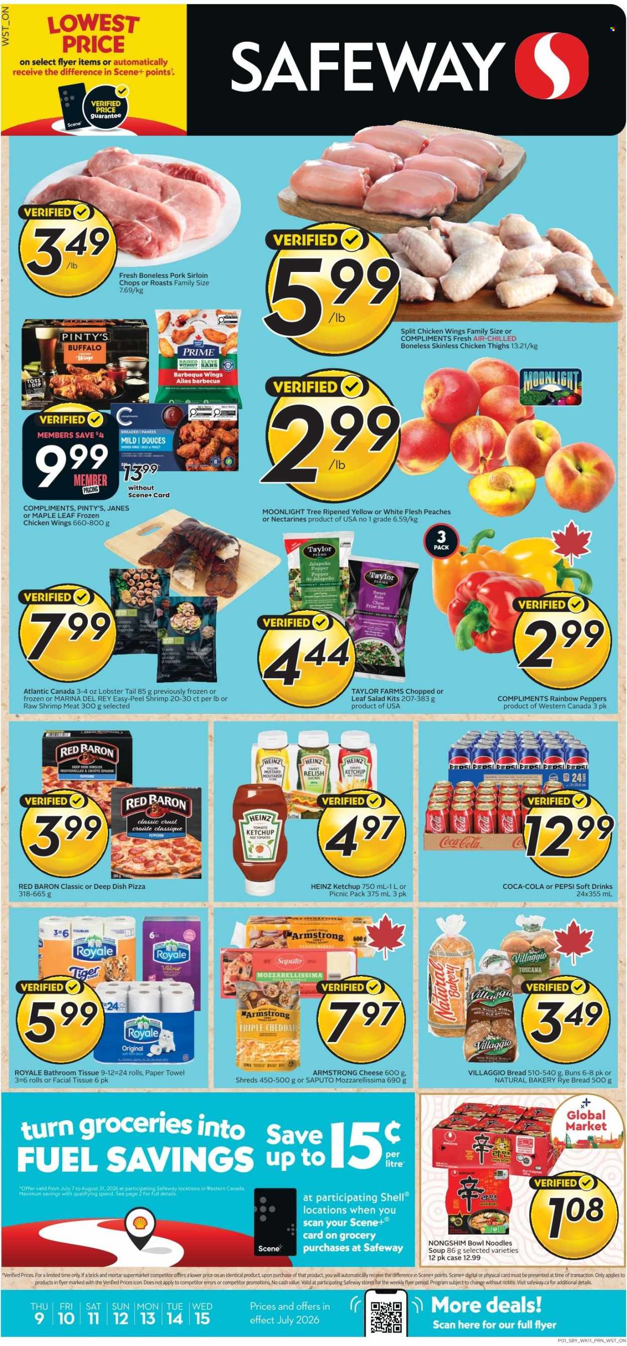 Circulaire Safeway - 09 Juillet 2026 - 15 Juillet 2026. Page 1