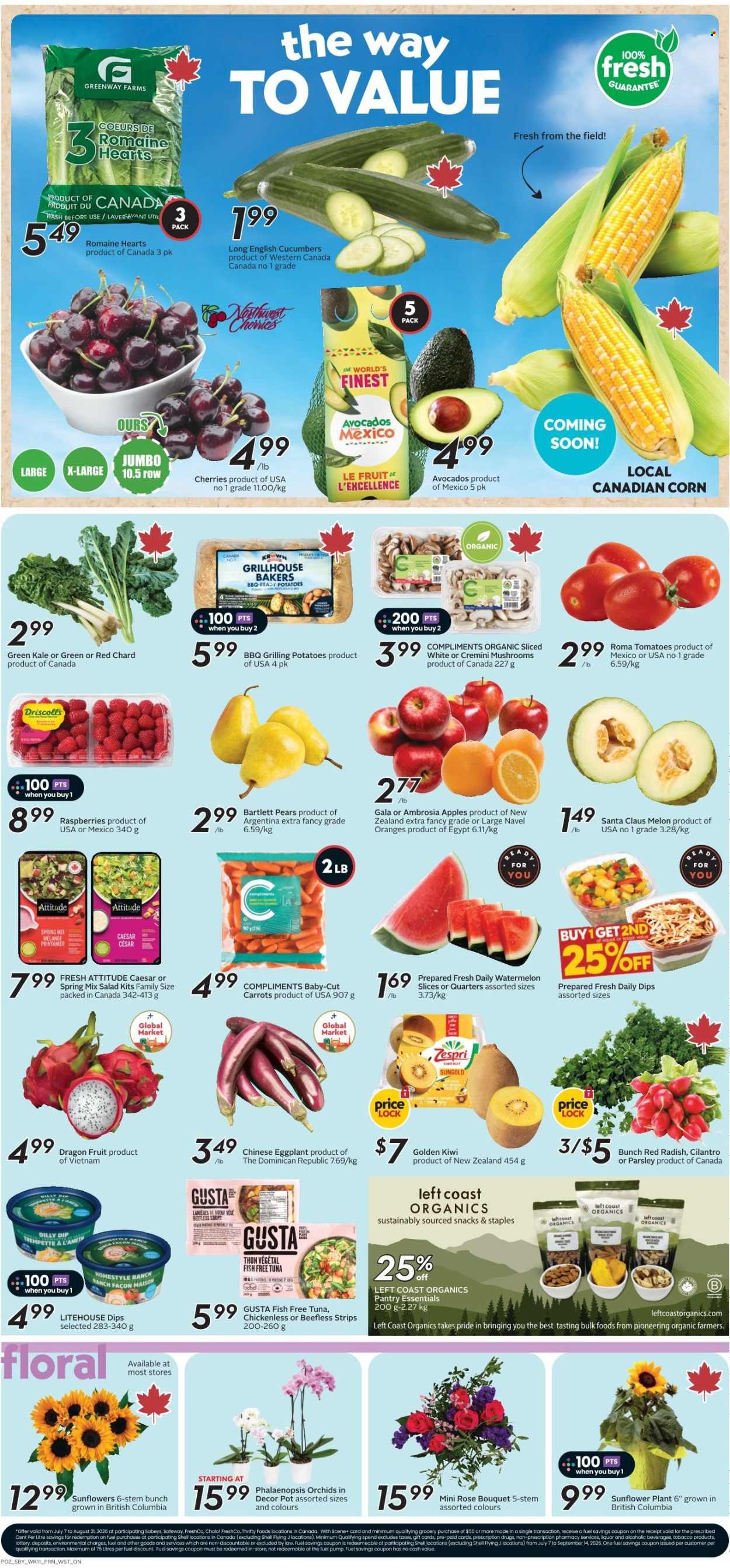 Circulaire Safeway - 09 Juillet 2026 - 15 Juillet 2026. Page 4