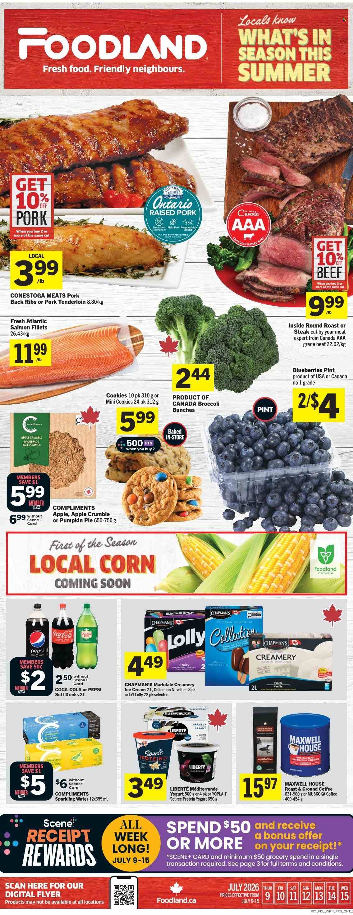 Foodland flyer - July 09, 2026 - July 15, 2026. Page 1