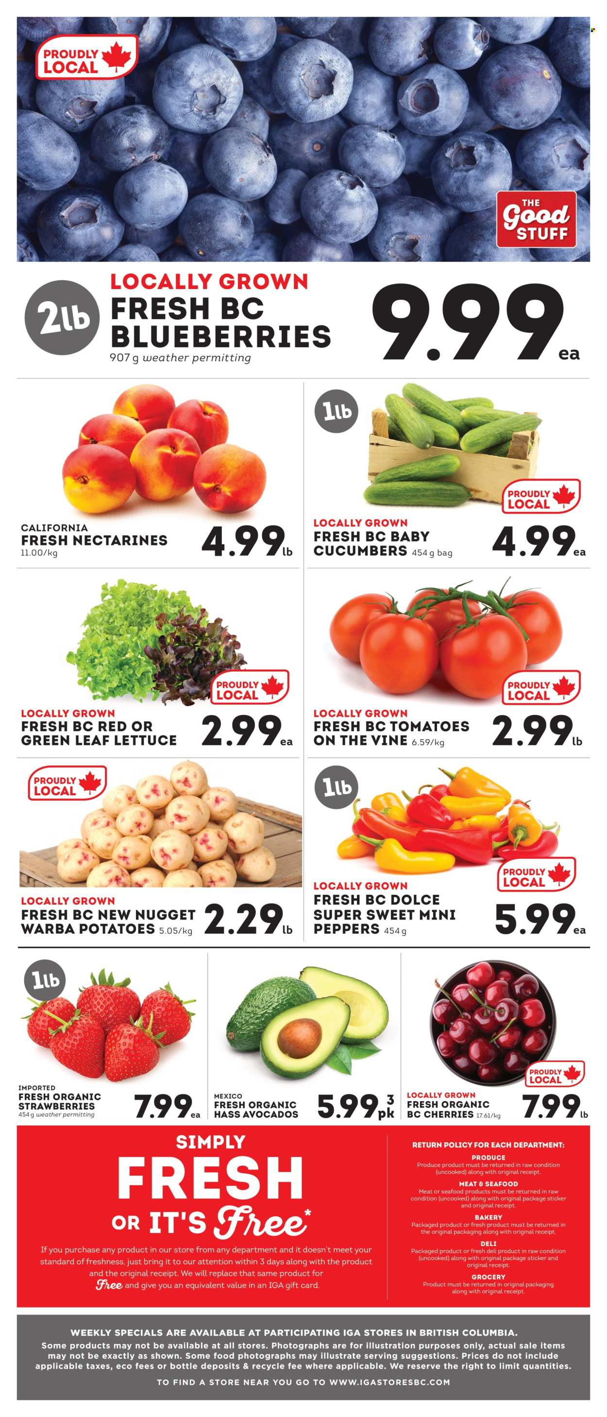 IGA Simple Goodness flyer - July 10, 2026 - July 16, 2026. Page 6