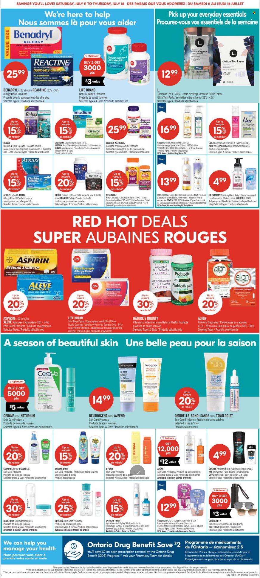 Shoppers Drug Mart flyer - July 11, 2026 - July 16, 2026. Page 3