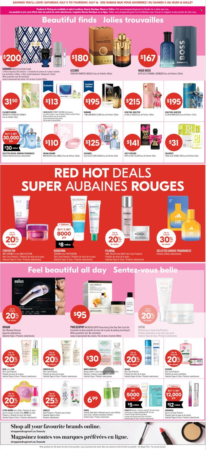 Shoppers Drug Mart flyer - July 11, 2026 - July 16, 2026. Page 9