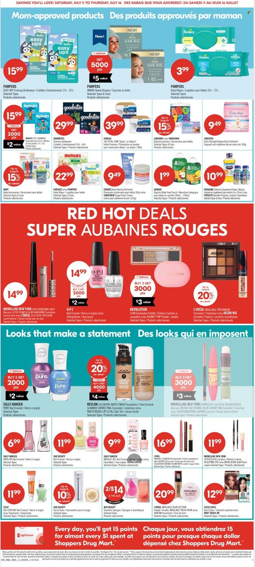Shoppers Drug Mart flyer - July 11, 2026 - July 16, 2026. Page 10