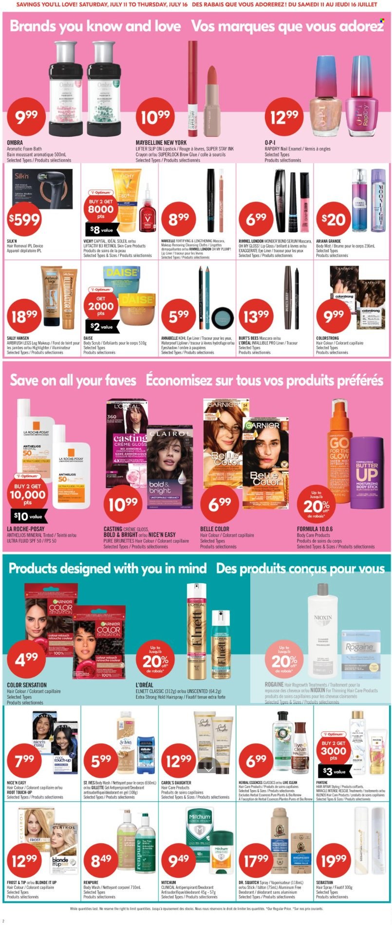 Shoppers Drug Mart flyer - July 11, 2026 - July 16, 2026. Page 12
