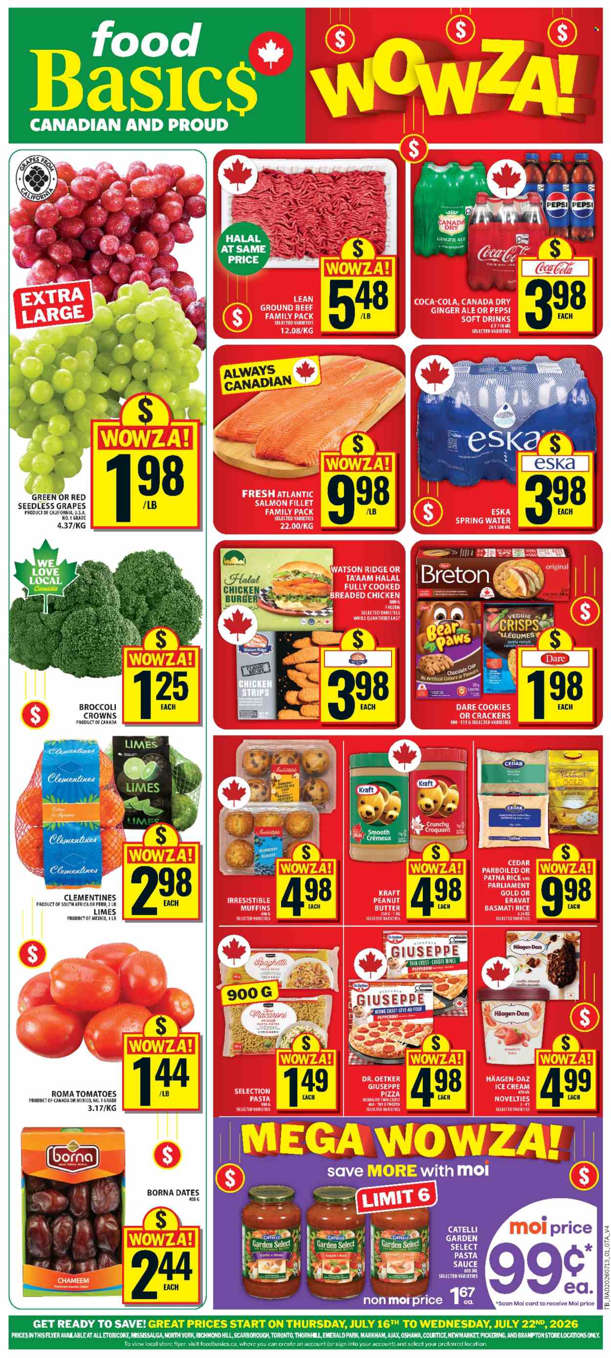 Circulaire Food Basics - 16 Juillet 2026 - 22 Juillet 2026. Page 1