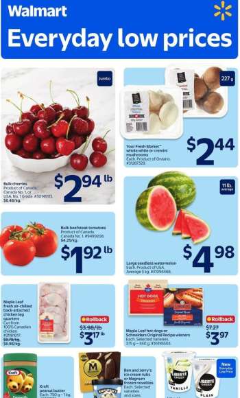 Circulaire Walmart - 16 Juillet 2026 - 22 Juillet 2026.
