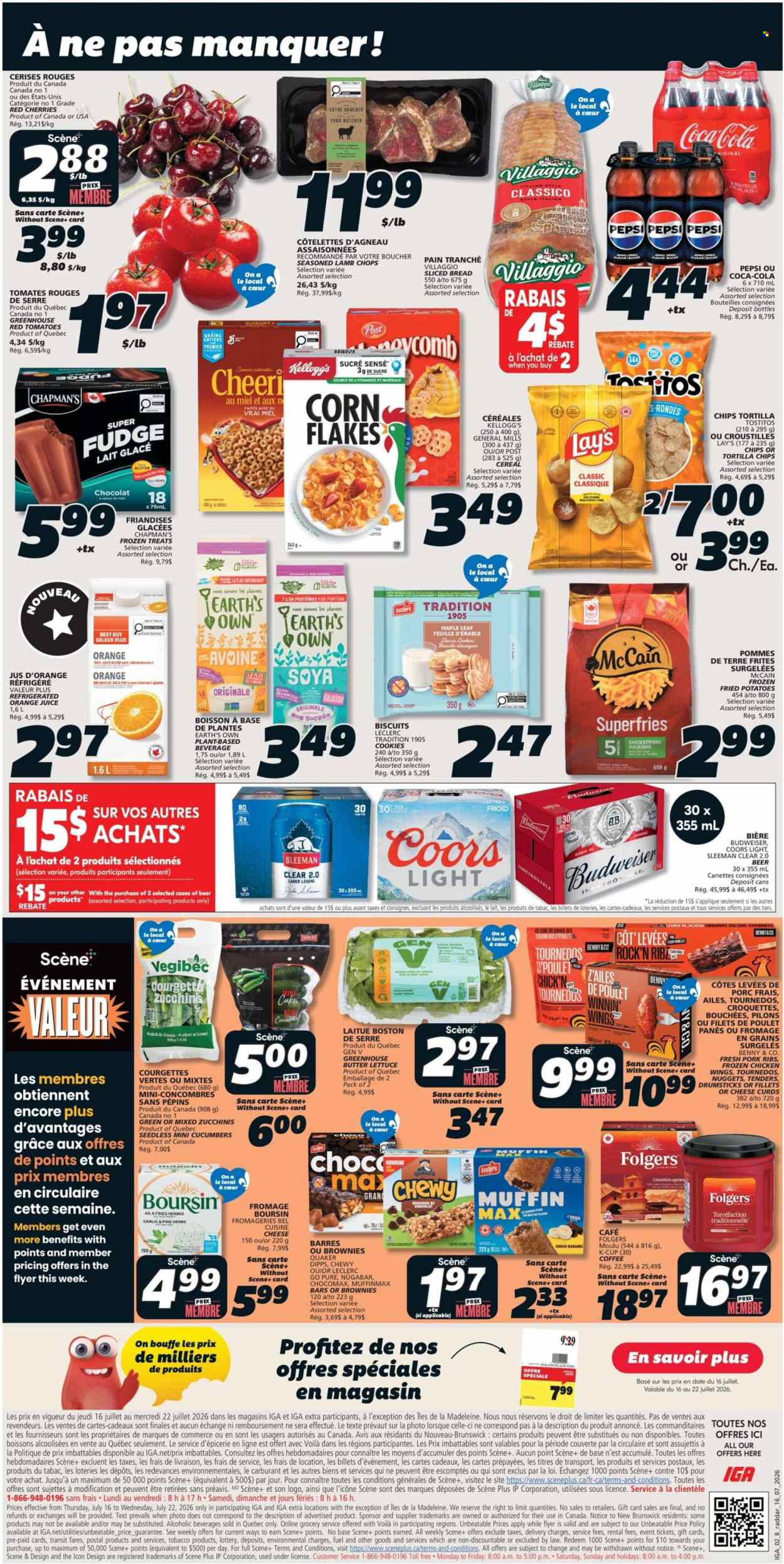 IGA flyer - July 16, 2026 - July 22, 2026. Page 2